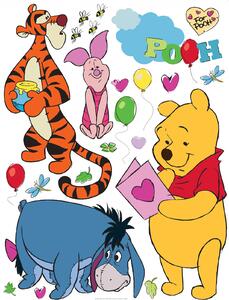 Sticker Winnie the Pooh si Prietenii - 65x85cm - DK861