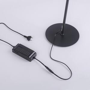Lampă de podea de design negru, cu LED și dimmer - Krisscross