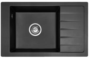 Chiuveta bucatarie Granit STEN black