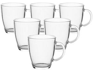 Set de căni din sticlă Florina Herbal, 365 ml, 6buc
