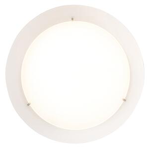 Lampă de plafon modernă albă de 38 cm incl. LED - Bjorn