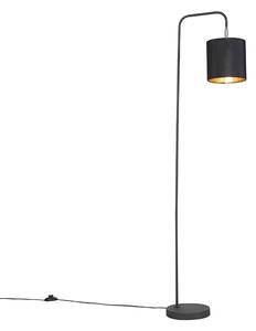 Lampă de podea modernă neagră - Lofty