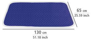 Patura pentru calcat cu strat superior din bumbac, Steam Albastru, L100xl65 cm