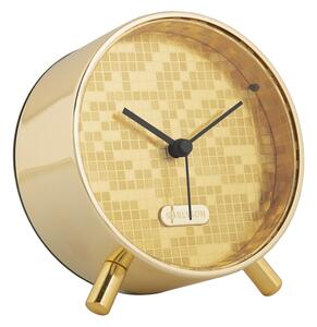 Karlsson 6004GD ceas cu alarmă design auriu, diametru 11 cm