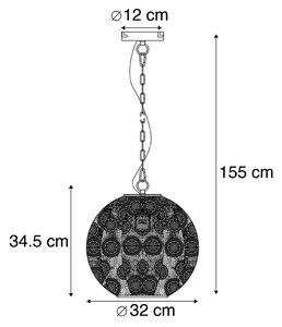 Lampă suspendată orientală 32 cm - Baloo