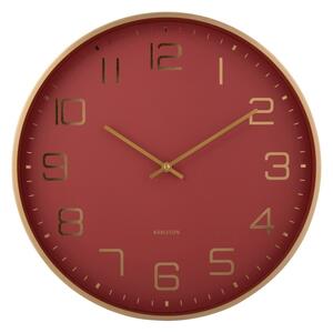 Karlsson 5973RD ceas de perete cu design roșu,diametru 40 cm