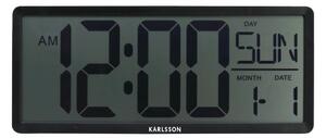 Karlsson 6020BK ceas digital negru, 35 cm