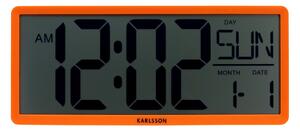 Karlsson 6020OR ceas digital portocaliu, 35 cm