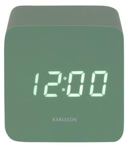 Karlsson 5982GR ceas LED de design cu alarmăverde, 7 cm