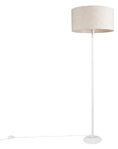 Lampă de podea modernă albă cu nuanță de piper 50 cm - Simplo