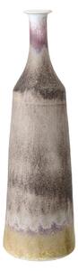 Vază din gresie Bloomingville Rille, înălțime 40 cm, gri