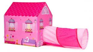 Iplay Play Tent - Casă cu tunel #pink