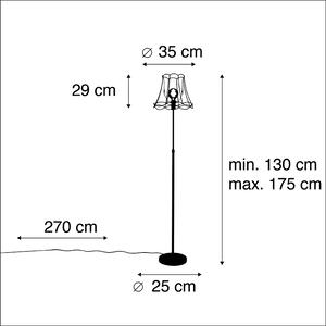 Lampă de podea neagră cu cadru Granny reglabil 35 cm - Parte