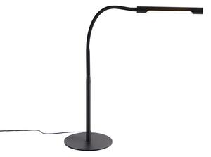 Lampă de masă de design neagră, cu LED cu dimmer tactil - Palka