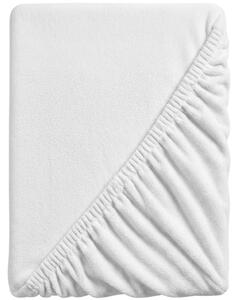 Cearsaf Cocolino microplus cu elastic SOFT 90x200 cm alb