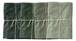 Set 4 șervețele textile Really Nice Things Green Gradient, lățime 40 cm
