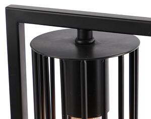 Lampă de masă modernă neagră - Balenco Wazo