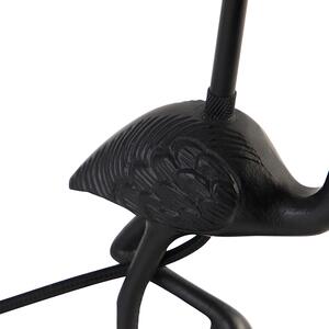 Lampă de masă vintage neagră - Flamingo