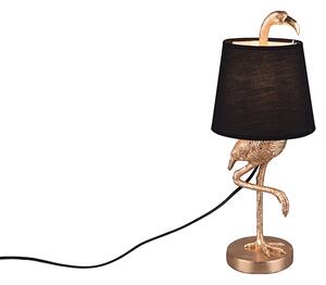 Lampă de masă Art Deco aurie cu negru - Koen