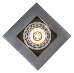 Set de 10 spoturi moderne încastrate din aluminiu cu grosimea de 3 mm - Qure