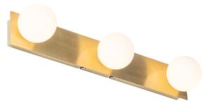 Aplică modernă auriu 48 cm IP44 3 lumini - Cederic