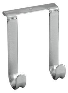 Cuier suspendat pentru ușă cu 2 cârlige Metaltex, lungime 14 cm