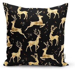 Față de pernă cu model de Crăciun Minimalist Cushion Covers Happy Holiday, 42 x 42 cm