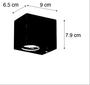 Lampă de perete modernă negru IP44 - Baleno I