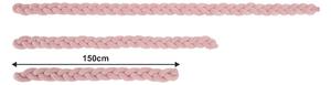 KONDELA Apărătoare pentru pătuţ, roz, 150 cm, MINKO TYPE 1