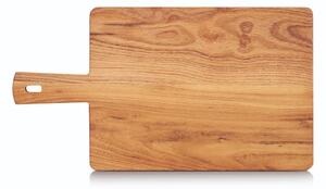 Tocator din lemn Handle Small Natural, L35xl19xH1,8 cm