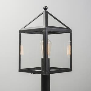 Stâlp pentru lampă de exterior negru 100 cm - Amsterdam