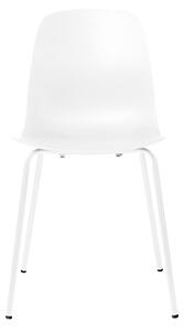 Set 2 scaune Unique Furniture Whitby, alb