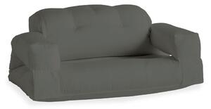 Canapea extensibilă potrivită pentru exterior Karup Design Design OUT™ Hippo Dark Grey, gri închis