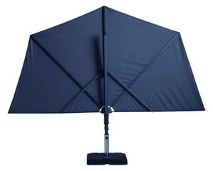 Umbrelă de soare gri 270x150 cm Sun Wave - Madison