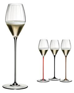 Pahar pentru sampanie si vin spumant, din cristal High Performance Champagne Clear, 375 ml, Riedel