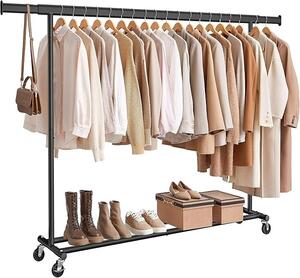 Cuier stander Negru Songmics 200x45x161.5 cm