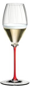 Pahar pentru sampanie, din cristal Fatto A Mano Performance Champagne Rosu, 375 ml, Riedel