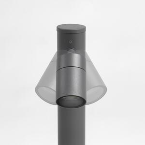Lampă de exterior din oțel inoxidabil gri 45 cm reglabilă IP44 - Solo