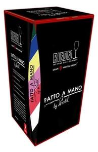 Pahar pentru vin, din cristal Fatto A Mano Riesling / Zinfandel Violet, 395 ml, Riedel