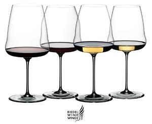 Set 4 pahare pentru degustare vin, din cristal Winewings Tasting Clear, Riedel