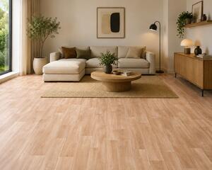 Linoleum PVC, Oak Prestige 098-2, Latime 2 m, Suport Pasla