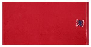 Set 2 prosoape de maini, Beverly Hills Polo Club, 401 - Red, 50x90 cm, 100% bumbac, rosu