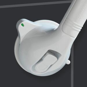 Mâner de siguranţă pentru cabina de duş Wenko Secura, 49,5 cm L, alb