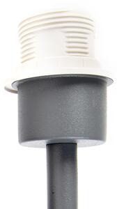 Lampă de perete modernă gri închis 1 lumină cu comutator - Combi