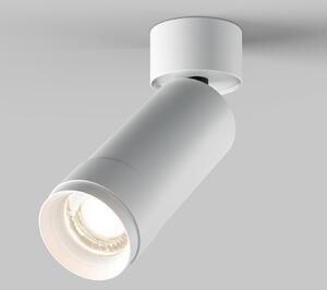 Maytoni LED spot de plafon Focus Zoom, alb, 4.000 K, rotativ, Alb, Hol, Aluminiu