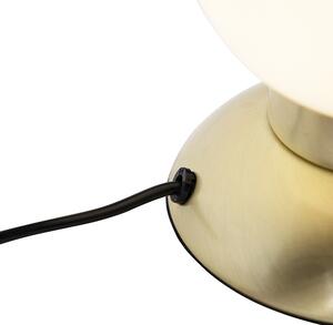 Lampă de masă design auriu reglabilă incl. LED - Majestic