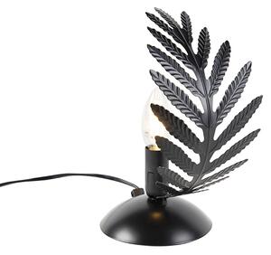 Lampă de masă vintage neagră - Botanica