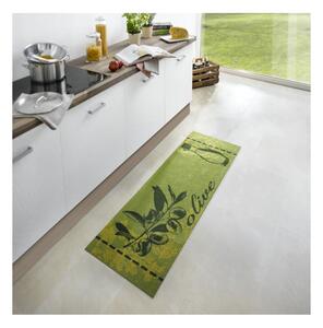 Covor de bucătărie / traversă Zala Living Olive, 50 x 150 cm, verde