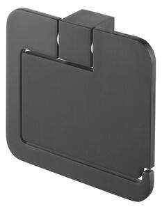 BISK Erga Futura, suport hartie igienica, negru mat, ERG-02961
