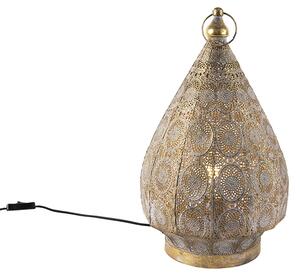 Lampă de masă orientală aur 28 cm - Mowgli